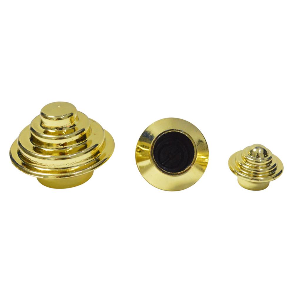ACCESORIO CORTINERO TERMIINAL DORADO ESCALERA 3/4 (PEQUEÑO)