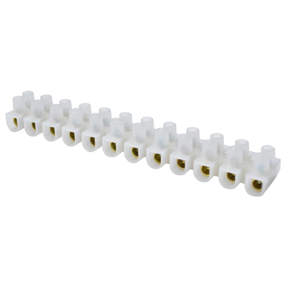 REGLETA CONEXION ELECTRICA PLASTICA 30A BLANCA (2190256)