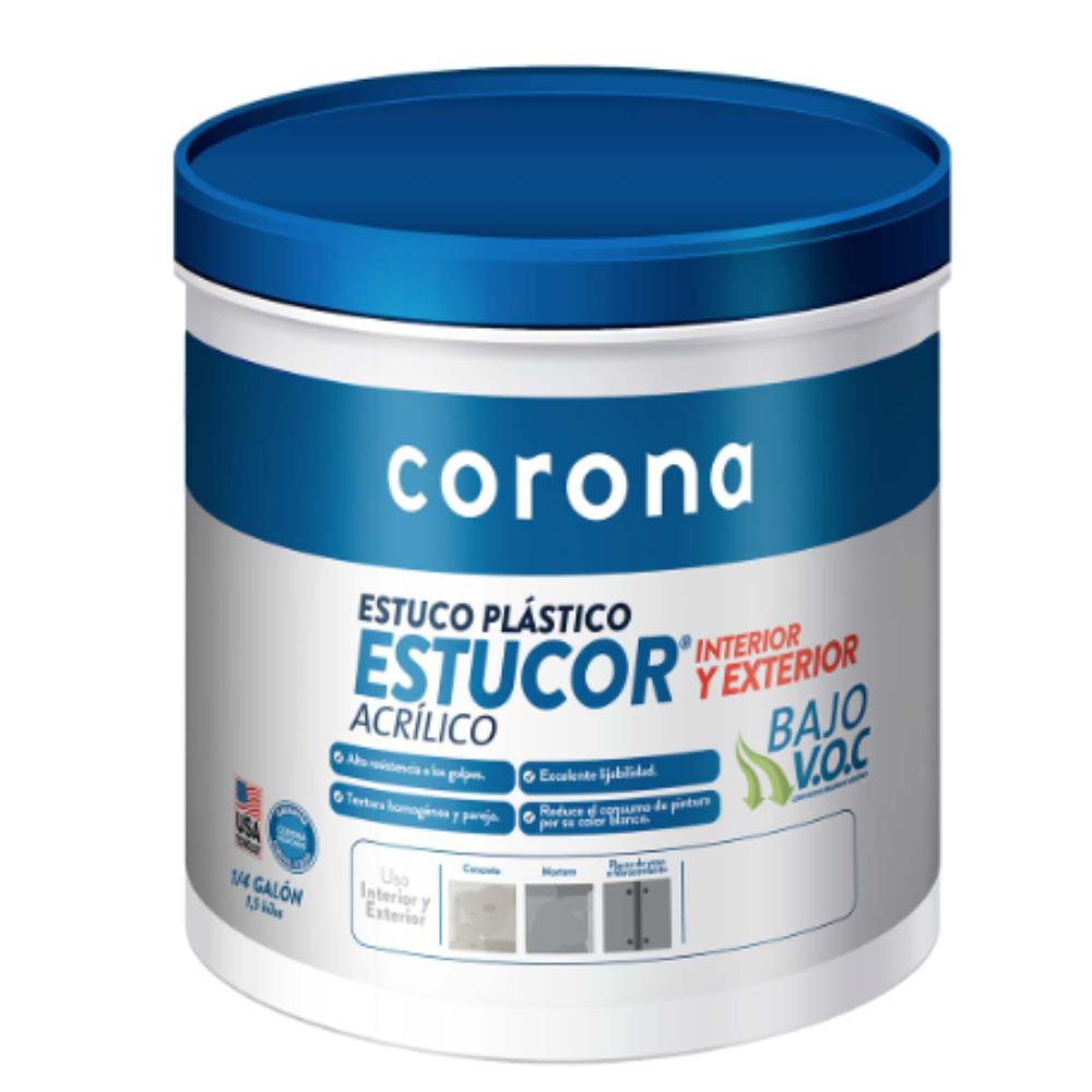 ESTUCOR LISTO PLASTICO 1/4