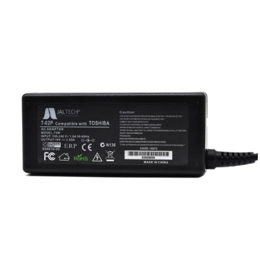 CARGADOR JALTECH PARA TOSHIBA 19 V 3.9 A