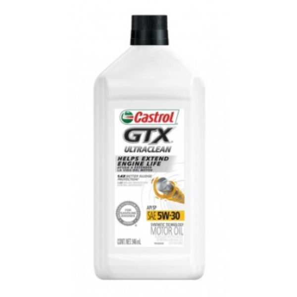ACEITE GTX ULTRACLEAN 5W30 QT CASTROL