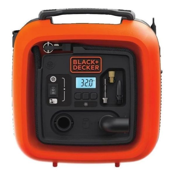Compresor Mini Black Y Decker 12v Ref (asi200-la) - tiendasinhome.com