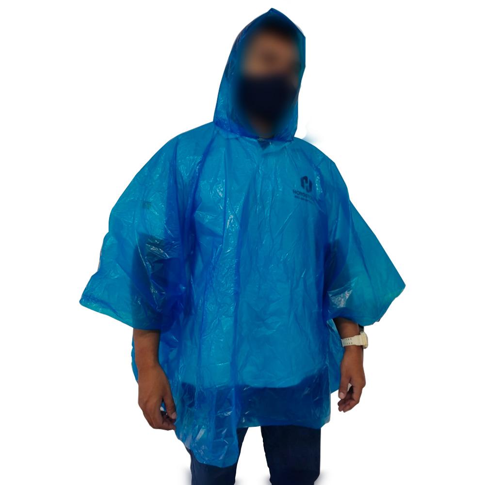  TOLOLO Poncho de lluvia con capucha, impermeable para